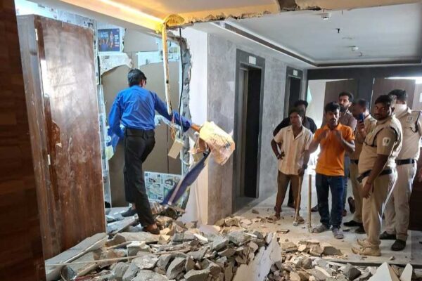 Navi Mumbai Civic Body Launches Demolition Drive Against Illegal Construction In Ghansoli