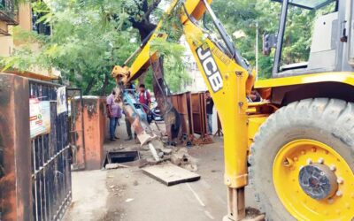 Santacruz Residents Frustrated As Civic Works Claim Yet Another Footpath