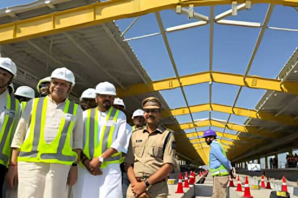 Railway Minister Ashwini Vaishnaw Reviews Progress Of Bilimora Station On Mumbai-Ahmedabad Bullet Train Corridor