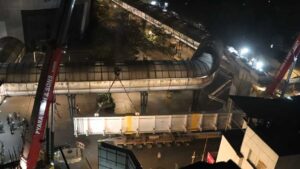 Metro Line 4 Advances With Major Steel Span Launch In Bhandup West