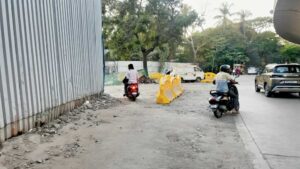 Incomplete Kalina ‘Shortcut’ Near Mumbai University Gate 1 Adds To Traffic Troubles
