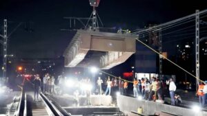 129-Year-Old Kandivali Railway Bridge Replaced As Western Railway Upgrades Infrastructure