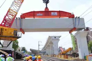 Mumbai-Ahmedabad Bullet Train Project Hits Milestone With 1,360 MT Girder Launch