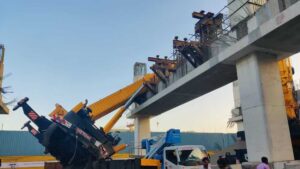 Beam Slip At BKC Metro Site Sparks Safety Concerns, No Fatalities Reported