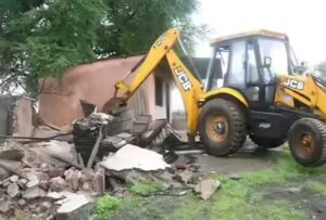 CIDCO Demolishes Illegal Structures In Kamothe To Fast-Track Kalamboli Junction Upgrade & Ease Traffic