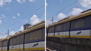 Dust-Covered Metro Rakes Highlight Continued Delays On Mumbai Metro Line 4
