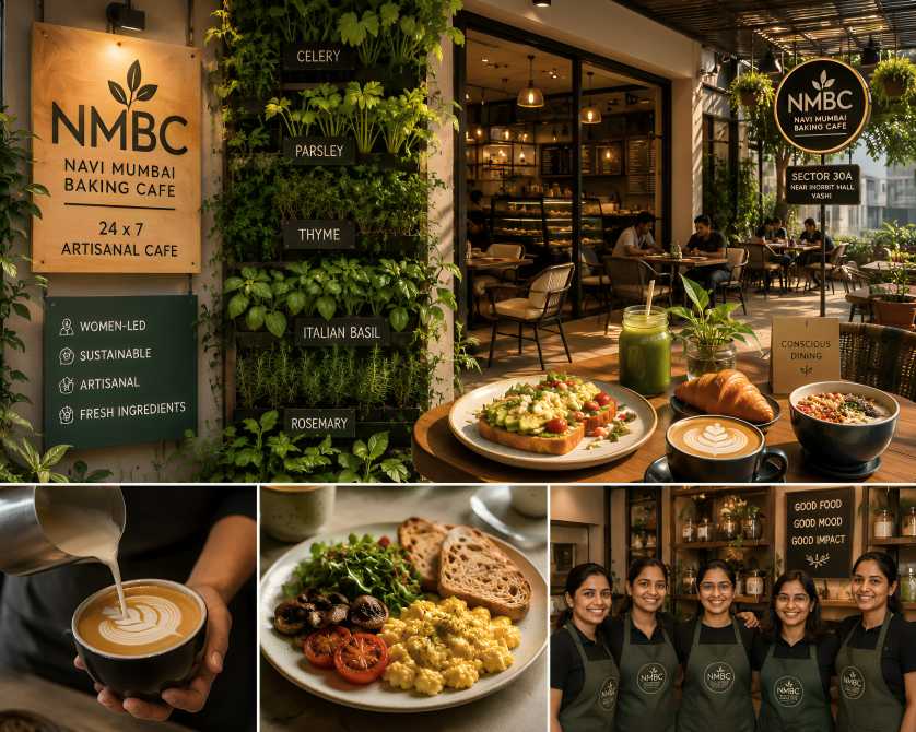 New Women-Led Baking Cafe Opens In Navi Mumbai’s Vashi With Sustainable Dining & Artisanal Offerings