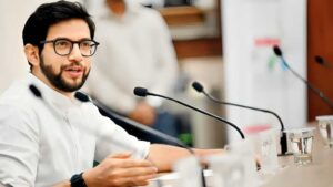 Aaditya Thackeray Targets BJP Over Mumbai Waterlogging Amid Heavy Rains