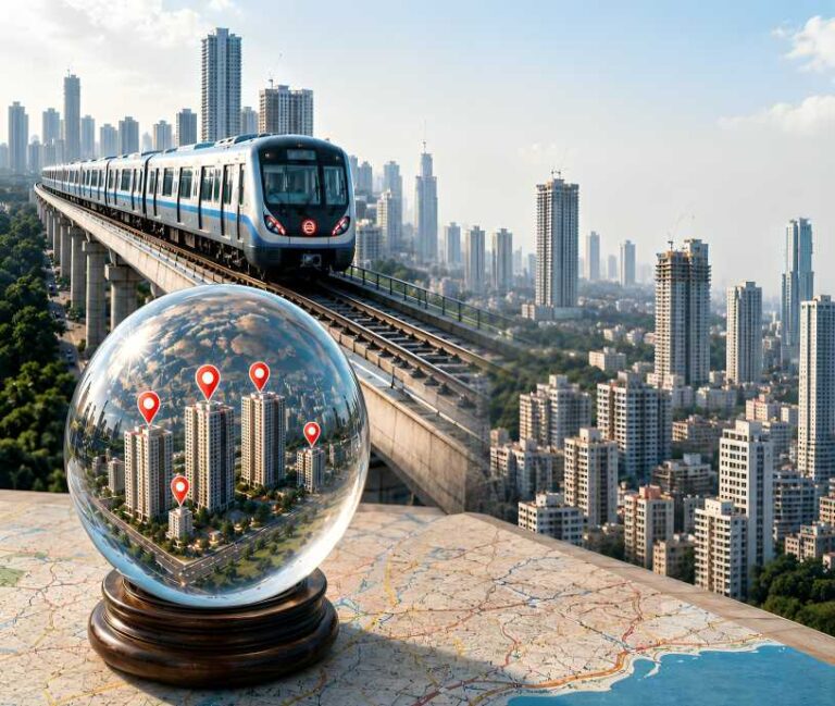 In Mumbai, Every Metro Station Comes With A Real Estate Crystal Ball