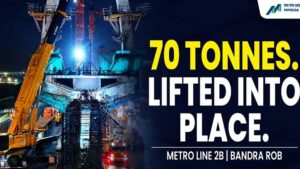 Metro Line 2B Reaches Key Milestone As MMRDA Begins Steel Superstructure Work On Bandra Cable-Stayed Bridge