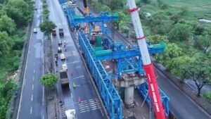 MMRDA Installs 160-Tonne Trusses For Eastern Freeway Extension, Speeds Up Viaduct Construction