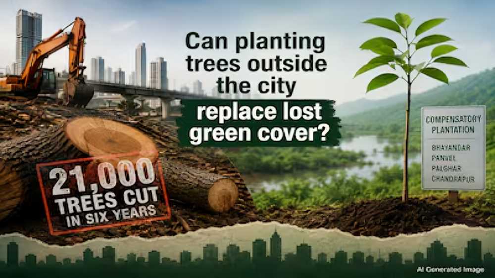 Mumbai Lost Over 21,000 Trees In Six Years. Can Planting Them Outside The City Replace What’s Gone?