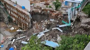 Soil Collapse At Redevelopment Site Triggers Cracks In Sion Housing Society; Residents Escape Unhurt
