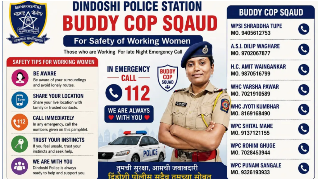 Mumbai Police Introduces Buddy Cop Squads to Strengthen Women’s Safety During Night Travel