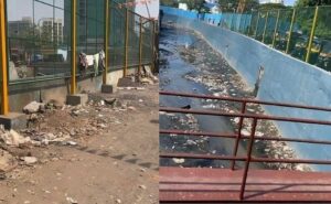 Thane Civic Body Moves to Tackle Vakola River Waste With Protective Nets