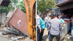 BMC Clears Illegal Hawker Encroachments From Milan Subway To V.M. Marg