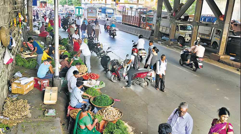 Mumbai’s Pedestrian-First Drive Faces Ground Reality As Footpaths Remain Blocked