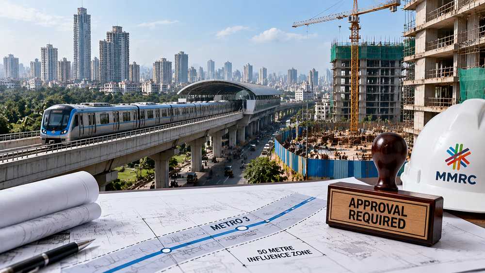 Mumbai Metro 3: Redevelopment Within 50 Metres Now Requires MMRC Approval