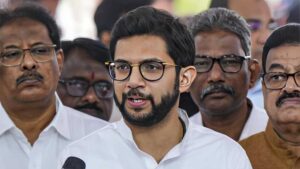 Aaditya Thackeray Opposes Floating Hoardings Along Mumbai’s Waterfronts