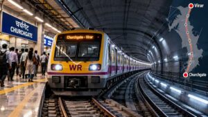 Mumbai’s Underground Churchgate-Virar Rail Link Awaits Railway Board Funding