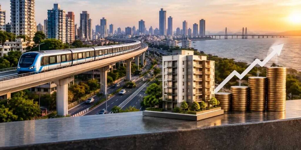 Thane, Navi Mumbai See 12% Home Price Rise Amid Infrastructure Boom