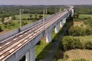 Mumbai–Ahmedabad Bullet Train Advances With 371 Km Of Elevated Track Structure Completed