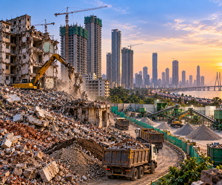 Mumbai Is Building New Homes While Quietly Producing an Entire New Mountain of Waste